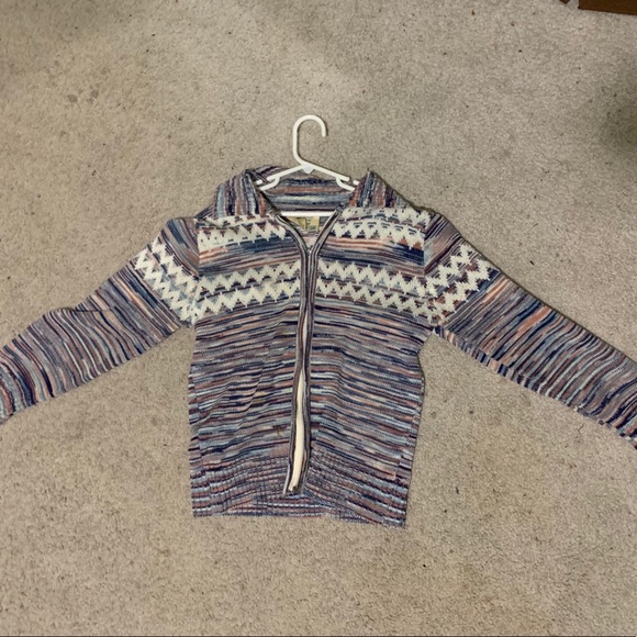 VINTAGE ZIP UP SWEATER - Picture 2 of 5